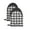 Matte Black, variant on KitchenAid Gingham Mini Oven Mitt 2-Pack Set, Dried Rose, 5.5"x8"
