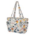 thumbnail image 2 of FORMRS Tote Bag for Women Quilted Large Capacity Travel Work Carry On Shoulder Handbag, Acorn Leaves Pattern, 2 of 7
