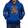 thumbnail image 1 of MHFRRA Sudadera con Capucha Informal de Manga Larga, Suave, Cómoda y Ligera, Estilo Urbano, A La Moda, Deportiva, para Uso Diario Azul, 1 of 3
