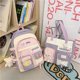 thumbnail image 1 of Mochila Kawaii de moda para estudiantes, bolso de hombro para niñas, Mochila impermeable para adolescentes, bonita Mochila de viaje para ordenador portátil xuanjing  unisex, 1 of 2