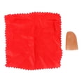 thumbnail image 1 of 1 Set Trick Fingers Fake Thumb Prop for Magicians Red Plastic Magic Trick, 1 of 8