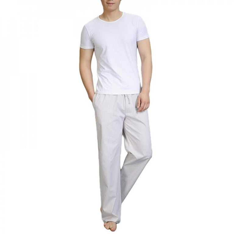 Men's Straight Logo Graphic Sweatpants, Men's Sleepwear & Loungewear