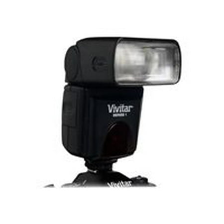 Vivitar DF383 - Hot-shoe clip-on flash - 45 (m) - for Nikon D3, D300, D3000, D3100, D3s, D3X, D40, D5000, D5100, D60, D700, D7000, D80,