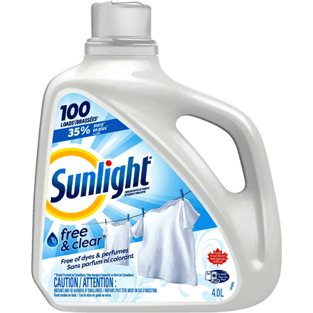 Free & Clear Laundry Detergent, 100 loads