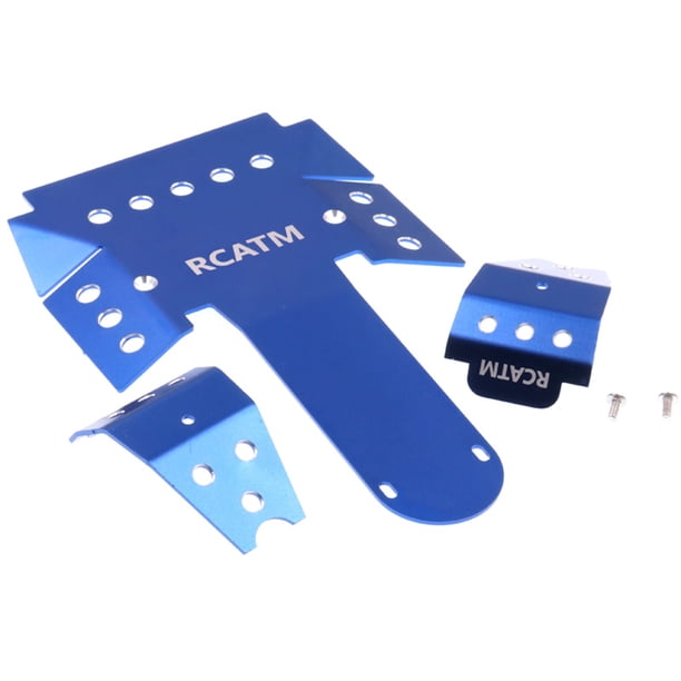 Vogacara 1 Juego de Kit de protección de armadura de chasis, accesorio de protección, accesorios de actualización de orugas RC, reemplazo de Protector Kits de construcción modelo Azul Vogacara FN001876-01