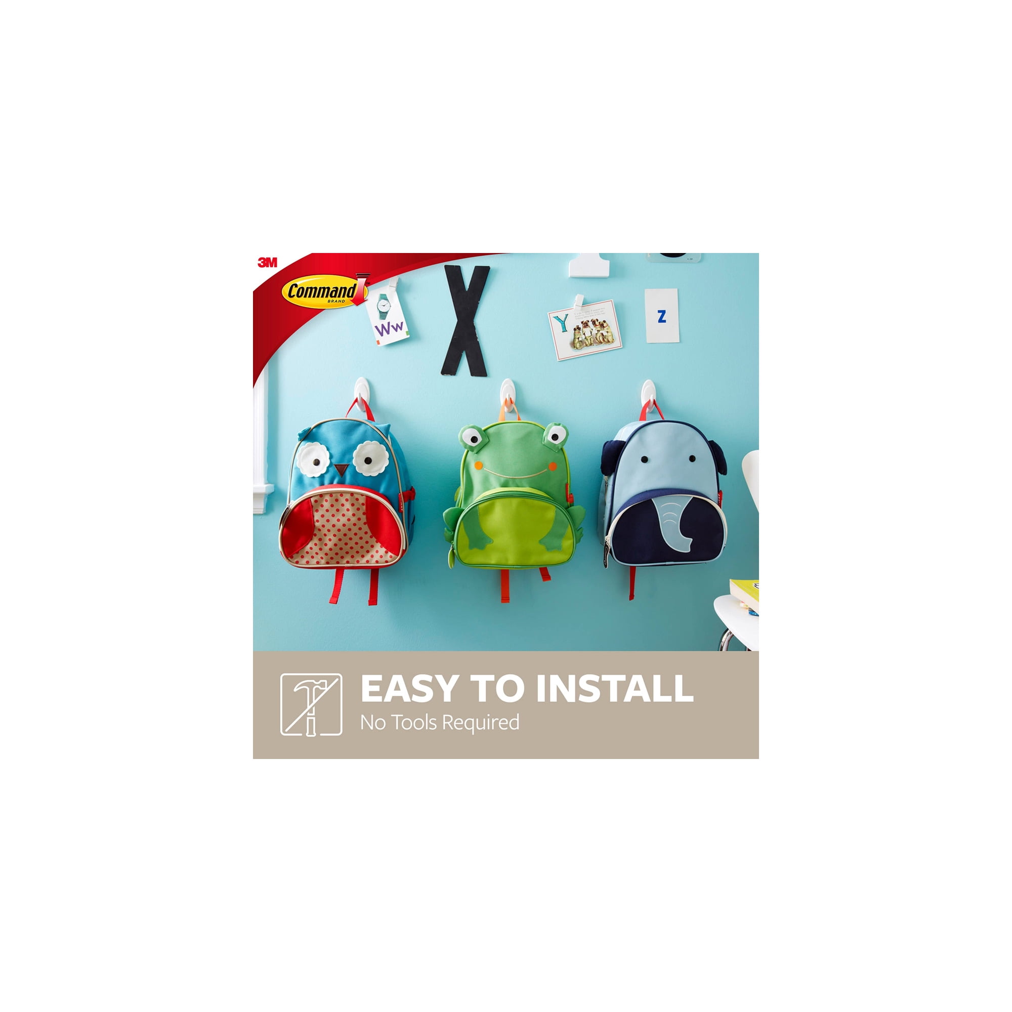 Command White Terrace Hook (Pack of 5)