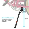 thumbnail image 5 of Lumintrail Center Mount Bike Kickstand - Fits Inch Bicycles - Bike Kick Stands for Adult Mountain, Cruiser and Road Bike - Quick Adjust Height Kickstand, 5 of 7