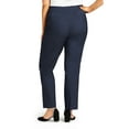 thumbnail image 2 of Avenue Women's Plus Size Tall Super Stretch Zip Pant, 2 of 2
