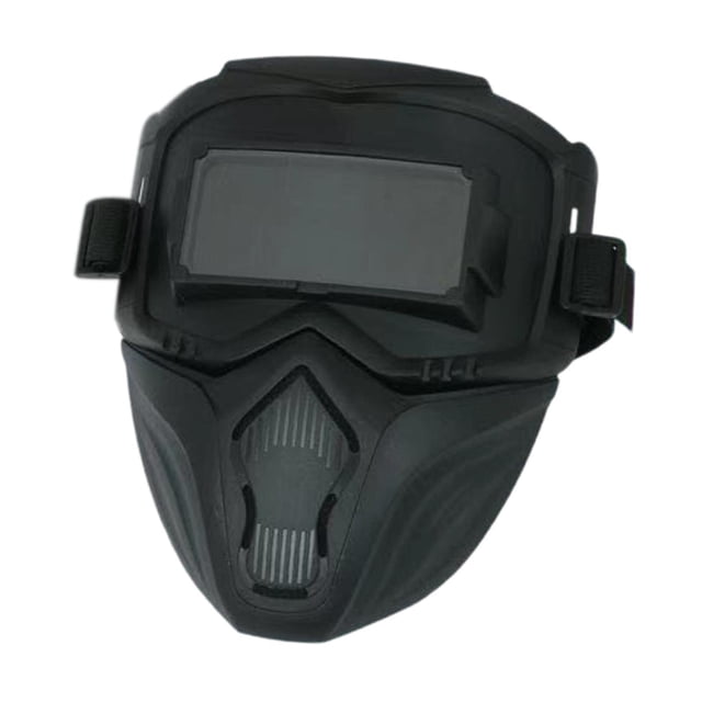KLKCMS Welding Helmet Adjustable Protector Full Protection Anti Splash Welding Hood No Light