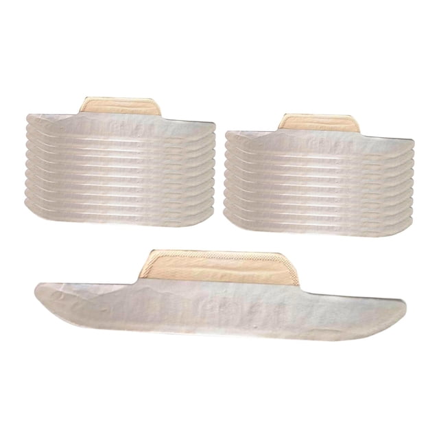 20 Piezas Forro Absorbente para Gorra Protector de Sudor para Sombrero Almohadillas Autoadhesivas de Tela No Tejida para Gorras Deportivas Adecuado Pa Amarillo