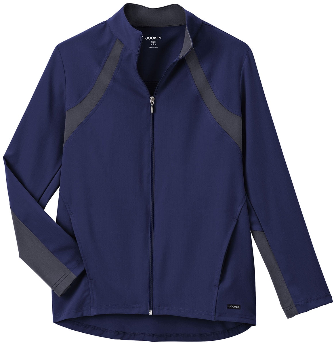 Jockey Jockey Women's Athletic Contrast Warm Up Jacket