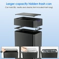 thumbnail image 5 of Arlopu Automatic Trash Can 13.2 Gallon Motion Sensor Touchless Motion Sensor Garbage Can with Butterfly Lid, 5 of 9