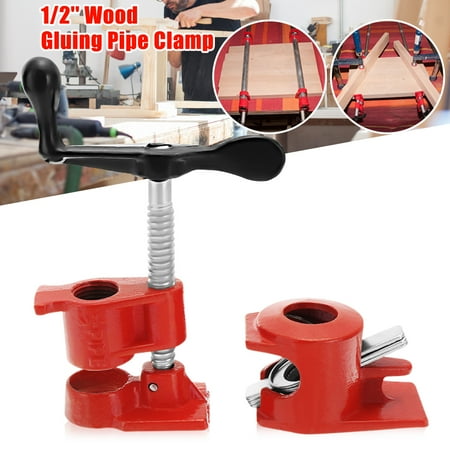 Grtsunsea 1/2 inch 3/4 inch Wood Gluing Pipe Clamp Set
