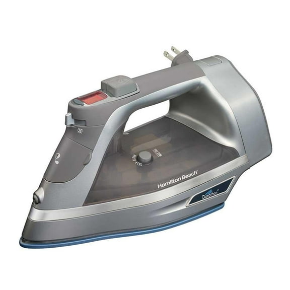 Plancha de Vapor Digital Hamilton Beach Suela Durathon Gris