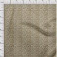 thumbnail image 4 of oneOone Velours Beige Tissu Jacobée Robe Florale Tissu Tissu Imprimé par la Cour 58 Pouces de Large, 4 of 4