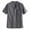 Grey, variant on Bcfgryg Summer Men's Cool Thin Breathable Solid Color Button Cotton Shirt Short Sleeve Button Down Shirts Men Gray