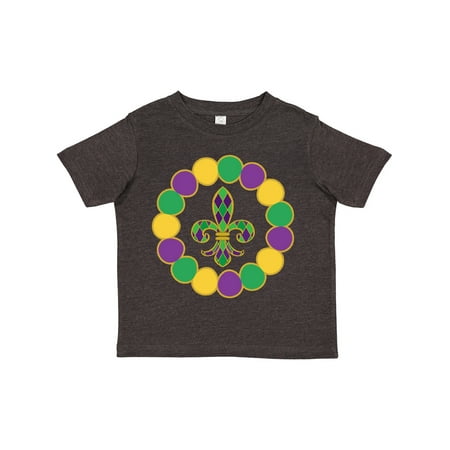 

Inktastic Mardi Gras Party Fleur De Lis Gift Toddler Boy or Toddler Girl T-Shirt