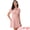 Pink, variant on DARING DIVA Women's Work Dresses Tie Neck Puff Short Sleeve Dress XS Black