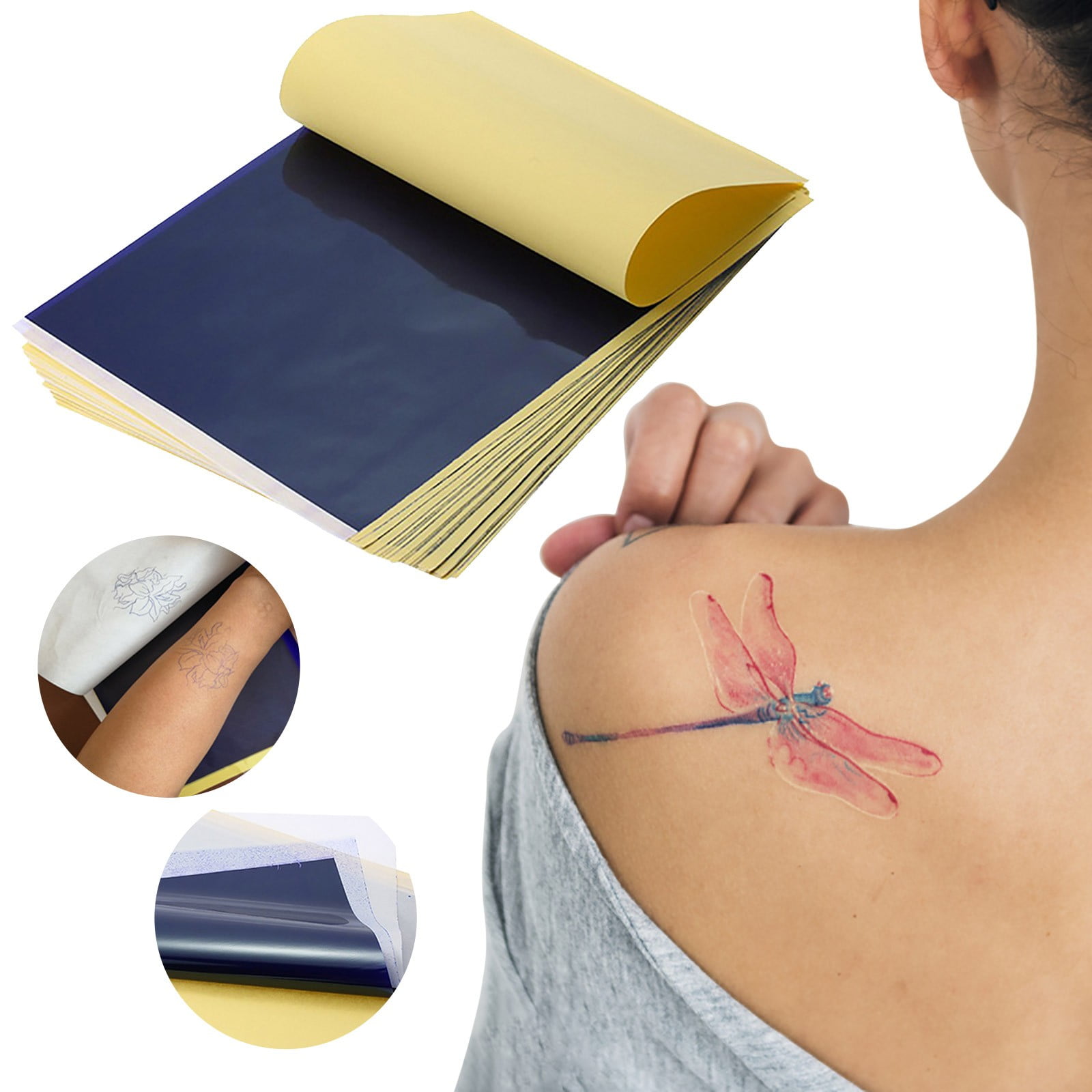 5/10pcs Tattοο Stencil Transfer Paper 4 Layers Premium Thermal