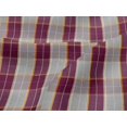 thumbnail image 4 of oneOone Viscose Jersey Fabric Madras Check Decor Fabric Printed BTY 60 Inch Wide, 4 of 5
