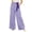 04-Purple, variant on Yutgune Women's Gingham Wide Leg Pants High Waisted Casual Palazzo Trousers with Pockets