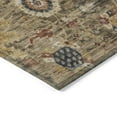 thumbnail image 3 of Addison Rugs Chantille Indoor/Outdoor Traditional Global Brown Machine Washable Rectangle Rug, 5' x 7'6", 3 of 8