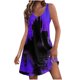 thumbnail image 1 of Vestido de Verano para las Mujeres Impresión de la Moda Bolsillo sin Mangas Cuello en V, Vestido Casual para la Playa Y Diario, 1 of 5
