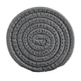 thumbnail image 2 of MMJ Placemats Natural Round Rope Woven Heat Resistant Table Mats Multipurpose Indoor Outdoor Dining Table Protection Set of 8, 2 of 5