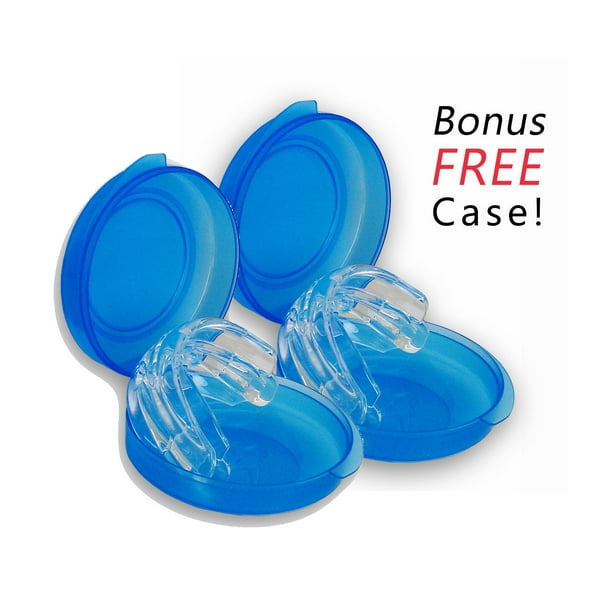 2 Snore Relief Mouthpiece Anti Snoring Aid Mouthguard Oral Sleeping