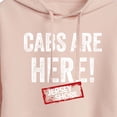 thumbnail image 3 of Jersey Shore - Cabs Are Here Women's Cropped Graphic Hoodie, 3 of 5