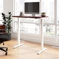 thumbnail image 1 of Move 60 Series 48W Adjustable Standing Desk in Hansen Cherry - Engineered Wood, 1 of 7