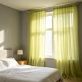 thumbnail image 5 of Dmlowu Sheer Curtains 78 inch Long, Semi-Sheer Lightweight Breathable Pleated Curtains, Blackout Curtains for Living Room Bedroom Home Boho Decor, 5 of 6