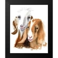 thumbnail image 2 of Shefranov, Olga 12x14 Black Modern Framed Museum Art Print Titled - Smirks, 2 of 5