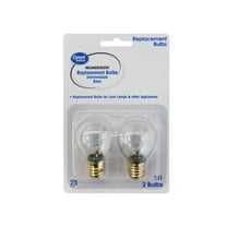 Great Value Incandescent S11 Replacement Bulb 25 Watt 2 Pack, E17 Base
