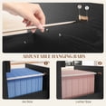 thumbnail image 4 of Black 4-Drawer Vertical File Cabinet with Lock - A4/Letter Size, Adjustable Hanging Bars, Office Storage Cabinet, 51.5" Height, 4 of 7