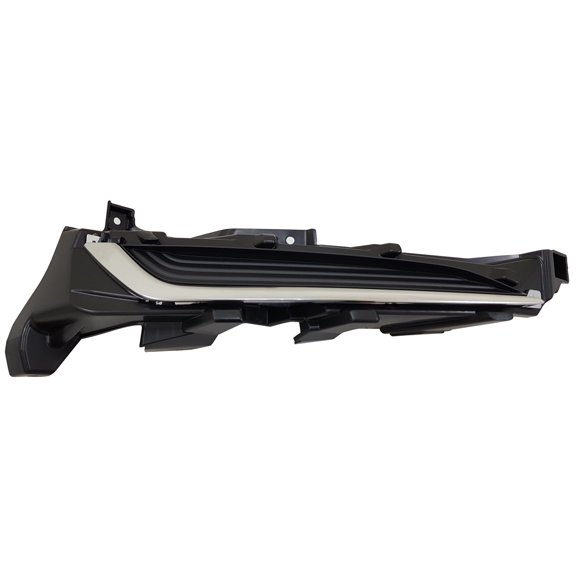 New Aftermarket Premium Fit Black Passenger Side Fog Light Cover 520300E150 fits 2020-2022 Lexus RX350 Base Sport Utility 4-Door