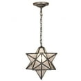 thumbnail image 2 of 12"W Moravian Star Seedy Pendant, 2 of 2