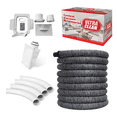 thumbnail image 1 of SmartSock Système d'Aspirateur Central à Boyau Rétractable avec Couvercle de Boyau - Accessoires et Matériaux d'Installation Inclus (30 Pi), 1 of 1