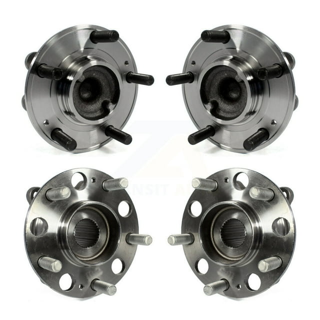 Kugel Front Rear Wheel Bearing & Hub Assembly Kit for Car Hyundai Genesis Coupe - Left Right Side (Driver Passenger) K70-101285