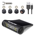 thumbnail image 4 of Wireless Solar Car Truck Tire Pressure System Solar Tpms Lcd + 4 External Sensor, 4 of 9