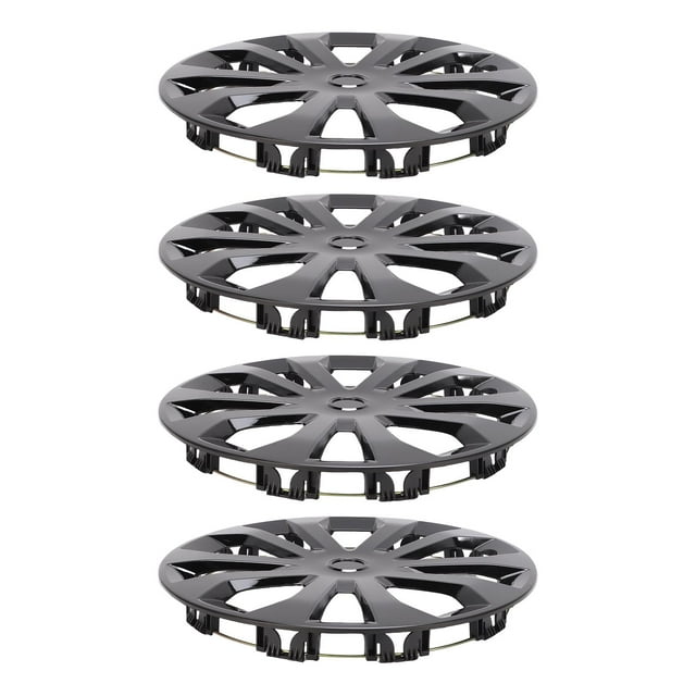 Tapacubos De 16 Pulgadas, 4 Cubiertas Universales De ABS Para Neumáticos R16 Con Instalación De Ajuste A Presión, Compatibles Con Coches, Camiones, SUV, Incluido