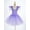 Purple, variant on CHICTRY Little Girls Ballerina Tutus Mesh Dress Dance Costume Spaghetti Shoulder Straps Ballet Skirted Leotard with Headdress Set