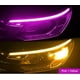 thumbnail image 1 of LED DRL Luz de circulación diurna para automóvil Tira impermeable flexible Faros automáticos Blanco 60 cm Señal de giro Luces de flujo de freno amarillas 12V Tan Jianjun unisex, 1 of 2