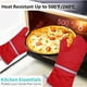 thumbnail image 2 of Guantes de horno Guantes resistentes al calor, guantes de cocina para cocinar, horno de microondas, hornear, (un par) (rojo) oso de fresa Hogar, 2 of 5