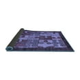 thumbnail image 2 of Ahgly Company Indoor Round Abstract Blue Modern Area Rugs, 8' Round, 2 of 4