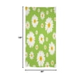 thumbnail image 7 of Odenmar Daisy Floral Round Tablecloth 60 Inch, Farmhouse Waterproof Table Cover, Rustic Flower Design for Dining Table, Kitchen, Party Indoor Outdoor, 7 of 7