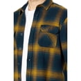 thumbnail image 3 of Rip Curl Men's GOLD Count Plaid Pattern Flannel Shirt, XL, 3 of 6