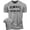 T-Shirt Heather Grey, variant on Gymish Always Hungry Gym Shirt for Men - Funny Workout T-Shirt, Men's Lifting Tee, Athletic Gym Wear, Fitness & Bodybuilding Shirt