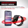 thumbnail image 4 of Redlemon Smartwatch Reloj Inteligente con Notificaciones de Mensajería y Redes Sociales, Resistente al Agua y Polvo IP68, iOS y Android, Color Negro, 4 of 8