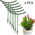 thumbnail image 2 of 6 Pcs Garden Climbing Trellis Plant Support Cage Sturdy Plastic Stakes for Plant, 2 of 6